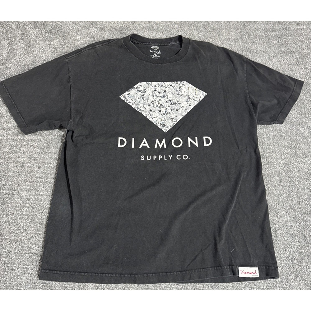 Vintage Diamond Supply Co. Shirt T-shirt Tiffany Color Mens Size XL